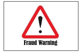 Fraud warning