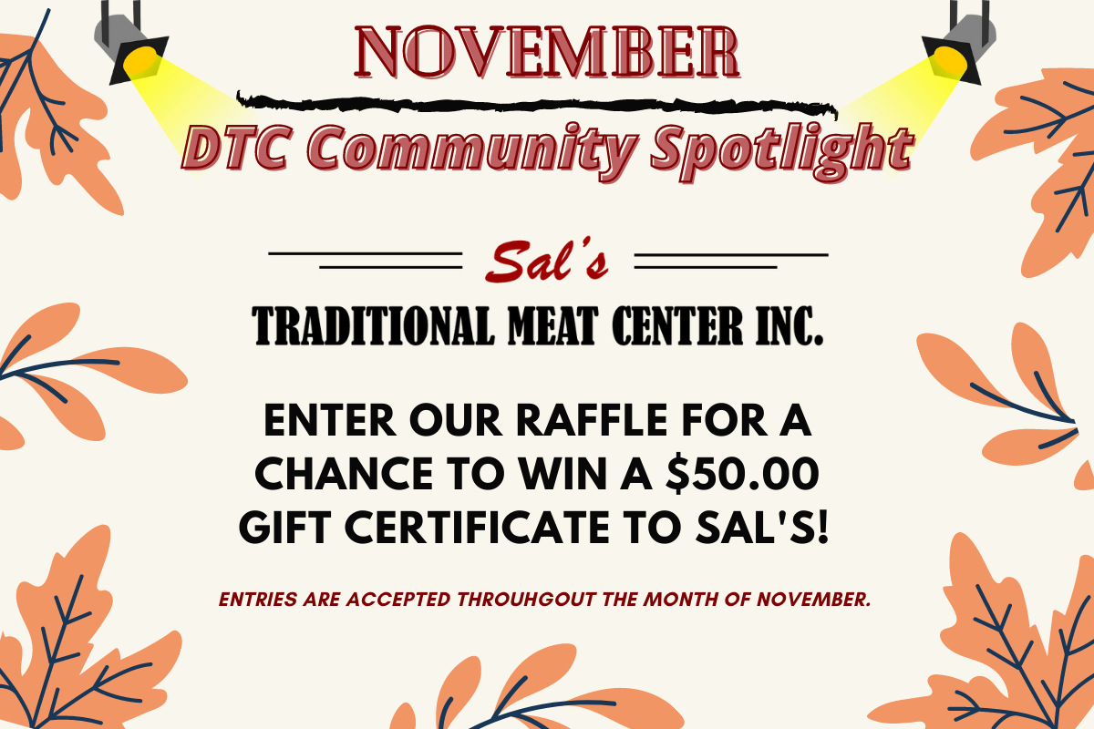 Sal's Traditional Meat Center November 2020 Spotlight